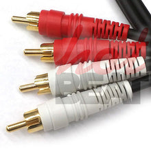 Load image into Gallery viewer, AV-945N 2Male RCA to 2Male RCA 6 ft Heavy Duty Shielded Thick Audio Cable