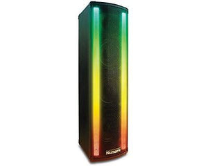 Numark Lightwave Speakers Built-in LED Lights Sync Light Show 0676762263115