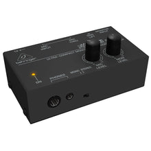 Load image into Gallery viewer, Behringer MICROMON MA400 Miniature Monitor Headphone Amplifier with Microphone Input 689076810081 rear birdseye view