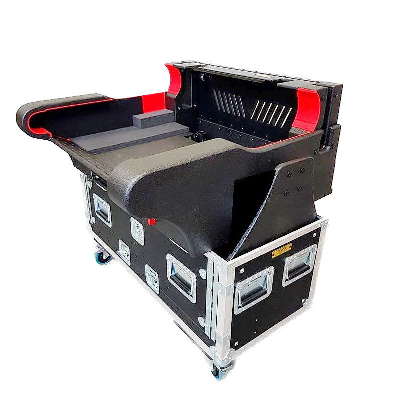 For MIDAS PRO X Flip-Ready Hydraulic Console Easy Retracting Lifting 1U Rack Space Detachable Case by ZCASE