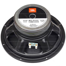 Load image into Gallery viewer, JBL Selenium 10MG600 10" Mid-Bass Woofer 600 Watts 8 Ohms (300 Watts RMS)