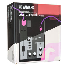Load image into Gallery viewer, Yamaha AG03MK2 B 3-Channel Live Streaming Mixer - Black