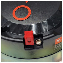 Load image into Gallery viewer, JBL D405 TRIO-X cloesup view of the red positive terminal