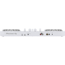 Load image into Gallery viewer, Pioneer DDJ-FLX4-W 841300102571 Photo Rear View USBC Master RCA Jack Unbalance Mic Jack