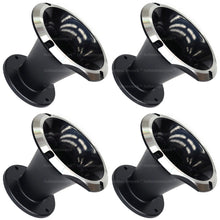 Load image into Gallery viewer, JBL HL 14-50 Trio 2" Throat Black Aluminum Horn Silver Chrome Lip HL1450 4-PACK