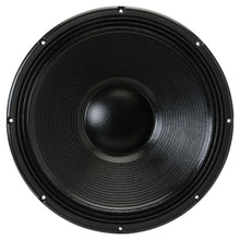 Load image into Gallery viewer, Black speaker cone on a white background Front View showing dust cap and cone