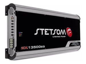 Stetsom EX 13500 EQ Class D Full Range Mono Amplifier 1-ohm STETSOMEX13500EQ-1