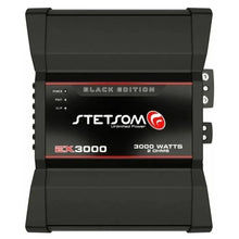 Load image into Gallery viewer, Stetsom EX 3000 Black Edition Mono 1 Channel Digital Amplifier Class D 3k Watts RMS 2-ohm STETSOMEX3000-2 BK