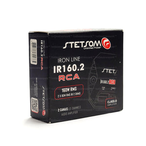 Stetsom IR160.2_RCA_2 Digital Amplifier STETSOMIR160.2-2RCA