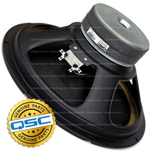 Load image into Gallery viewer, QSC speaker driver with a visible brand logo on a white background