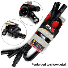Load image into Gallery viewer, ProX 12AWG Jumper Power CAT6 XLR TR1 Link Cable 3:3 Wire 3ft XC-TR112-XLRCAT6-03