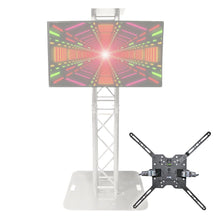 Load image into Gallery viewer, ProX XT-MEDIAMOUNT Universal 32" to 80" TV Bracket Clamp with Vesa Mounting Bracket for F34 F32 12" Bolt Truss or Speaker Stands
