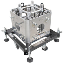 Load image into Gallery viewer, ProX XTP-GSBPACK164 Truss Tower Stage Roofing System Package -Top Block | Hinges | Base | Outriggers and 1.64 Ft. 2 mm Wall Truss Segment