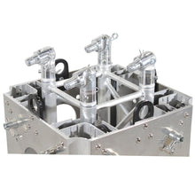 Load image into Gallery viewer, ProX XTP-GSBPACK164 Truss Tower Stage Roofing System Package -Top Block | Hinges | Base | Outriggers and 1.64 Ft. 2 mm Wall Truss Segment