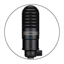 Load image into Gallery viewer, Black Yamaha microphone on a white background