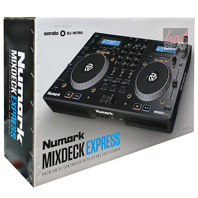 Numark Mixdeck Express MkII Mk2 3-Channel Dual CD Pro DJ Controller 676762825313