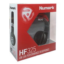 Load image into Gallery viewer, Numark HF325 On-Ear Professional Studio-Grade Full Range DJ Monitoring Headphone