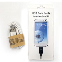 Load image into Gallery viewer, Micro USB White Data Cable Charger Cord for Samsung Galaxy S2 S3 S4 Note 2 3 4 5