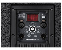 Load image into Gallery viewer, RCF SUB 8003-AS II 18-inch Woofer 2,200 Watts Active Powered Subwoofer MK2 II