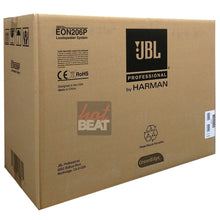 Load image into Gallery viewer, JBL EON 206P Portable PA System with Powered Speakers Set + Mixer 632709973219