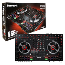 Load image into Gallery viewer, Numark NS6II Premium 4-Channel DJ Controller USB SeratoDJ 0676762187817