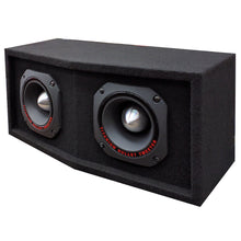 Load image into Gallery viewer, Dual Large Titanium Super Tweeter in Custom Built Angled Box 2000 Watts TW67 3"