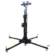 Load image into Gallery viewer, XT-CRANK22FT-400 Heavy Duty 22 Ft. High Truss Crank Up Lighting Stand 400 Lbs. Capacity Includes T-Adapter Truss Mount